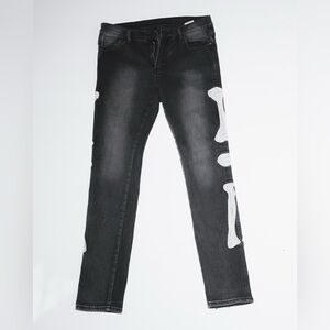 MNML Jeans Skinny Fit w/ Bones size 34